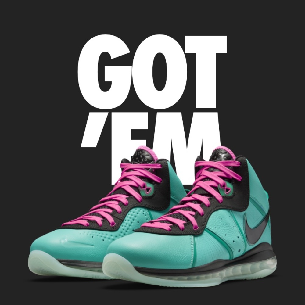 Lebron 8 South Beach Retro 2021